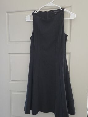 Banana Republic Black Sleeveless Midi Dress